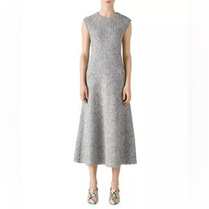 St John Boucle Tweed Fit And Flare Dress Women’s Sz 4 Rare Designer $1695